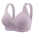thumbnail image 1 of Timegard Womens Wireless Bras with Support Adjustable Strap Breathable Full Coverage Comfort Daily Bras, 1 of 5