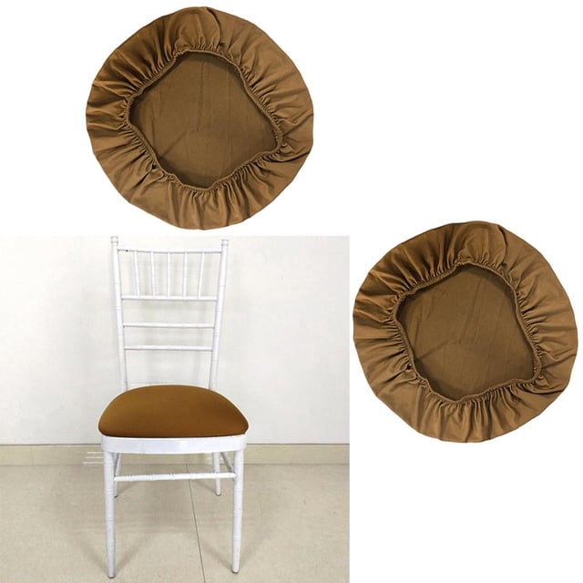 Funda para Silla de Comedor Macarena 2 Piezas Spandex Elástica Universal Extraíble 50x50cm