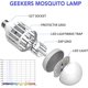 thumbnail image 4 of Lámpara LED antimosquitos 2 en 1, bombilla E27 con luz ultravioleta, matamoscas eléctrico, trampa para mosquitos, matamosquitos para balcón, patio, casa de campo, jardín y pasillo., 4 of 5