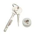 thumbnail image 3 of Cerradura de gabinete,Cerradura de vidrio,cerradura de mostrador,cerradura de puerta corrediza,Cerradura para vitrina de joyas,teléfono móvil y congelador,Cerradura para puerta de, 3 of 8