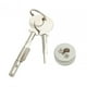 thumbnail image 3 of Cerradura de gabinete,Cerradura de vidrio,cerradura de mostrador,cerradura de puerta corrediza,Cerradura para vitrina de joyas,teléfono móvil y congelador,Cerradura para puerta de, 3 of 8