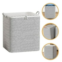 LEORX Blanket Container For Household Items Grey Storage Solution 1Set