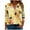 Multicolor Plus Size Blouse for Women_v, variant on CYMMPU Bee Pattern 3/4 Sleeve V Neck Blouses for Women Dressy Casual Spring Tops Fall Fashion Shirts T-Shirts Loose Fit Business Elegant Work Topss Multicolor XL