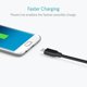 thumbnail image 3 of Cable de carga KEHANGDA USB C a USB tipo C de 3 cm, paquete de 3, 3 of 8