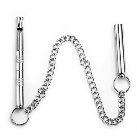 Stainless Steel Dog Whistle with Adjustable