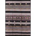 thumbnail image 1 of Ahgly Company Indoor Rectangle Mid-Century Modern Khaki Rose Pink Solid Area Rugs, 5' x 7', 1 of 6