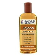 Hollywood Beauty Jojoba Oil for Hair, Scalp and Skin, 8 fl oz