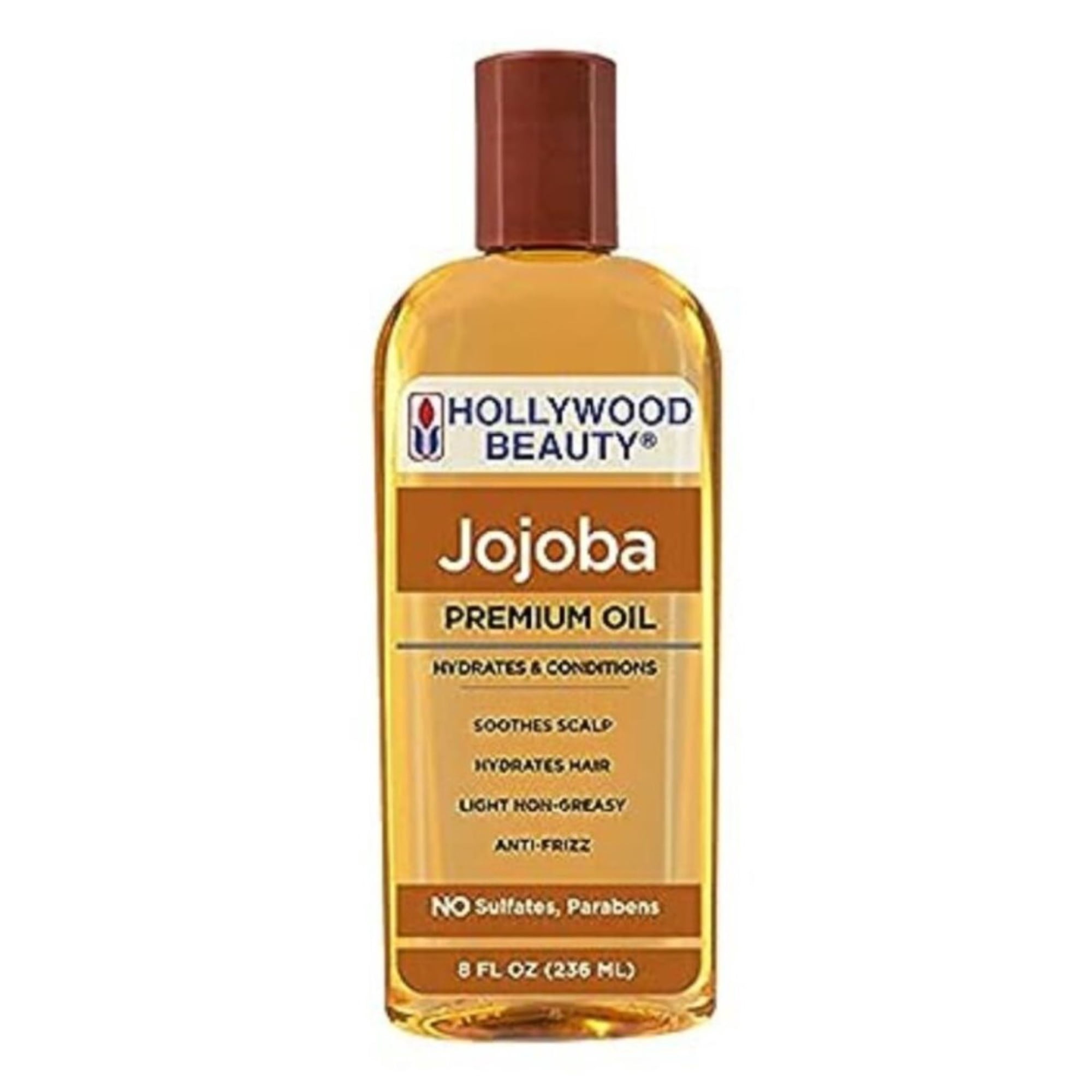 Hollywood Beauty Jojoba Oil for Hair, Scalp and Skin, 8 fl oz