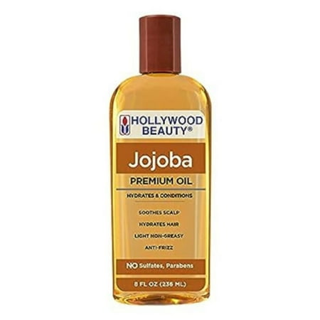 Hollywood Beauty Jojoba Oil Scalp Treatment Beige 8 Oz Hollywood Beauty Jojoba Oil Scalp Treatment Beige 8 Oz