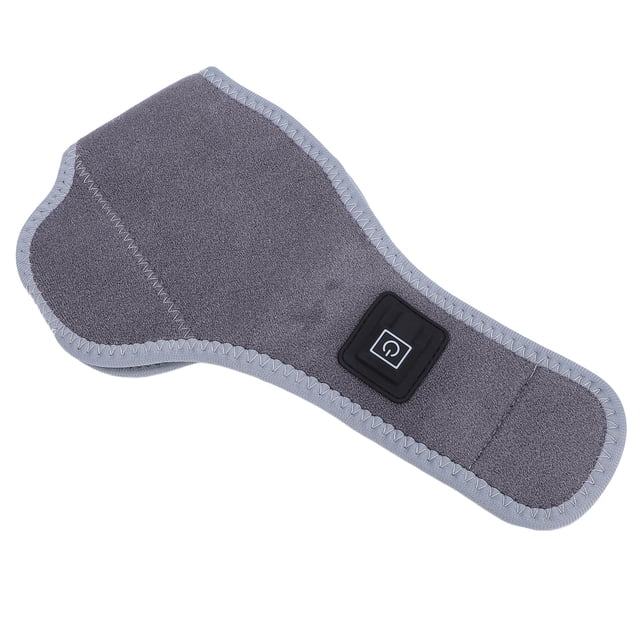 Attelle de Cheville Électrique Chauffante Ajustable, Réglages à 3 Niveaux, Bande de Soutien en Fibre de Carbone pour un Soulagement Douillet