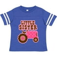 thumbnail image 3 of Inktastic Pink Tractor Little Sister Girls Toddler T-Shirt, 3 of 5