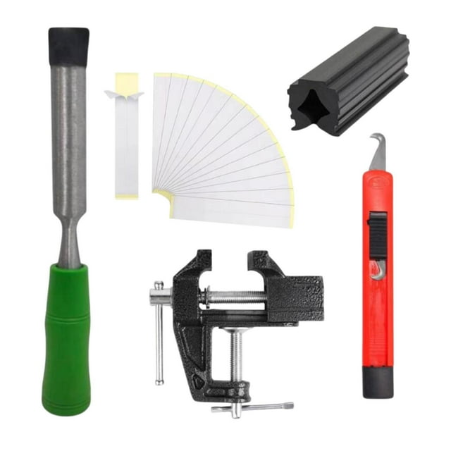 DYNWAVECA Golf Grip Kit Repair Tool Convenient Easy to Use Golf Grip Tape Remover Tool Green