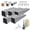Black, variant on Vertical Track Roller Wheel, Heavy Duty Door Track Support Wheels with Rubber Caster, Anti-Sag Sliding Door Bottom Rollers, Heavy Duty Mute Caster Wheels for Furniture Door Track Support
