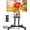32-75 inch, variant on Mobile TV Cart Rolling TV Stand with Power Outlet for 32-75 Inch Screens, Portable TV Stand on Wheels with Height Adjustment, Outdoor TV Mount Stand with Shelf Holds up to 88lbs for Home Office