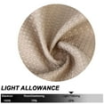 thumbnail image 5 of HOMERRY Waterproof Valance Light Filtering Curtains with Waffle Woven Textured, Plaza Taupe, 1 Panel 60"x 15", 5 of 7