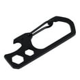thumbnail image 2 of Naierhg Stainless Steel Key Ring Carabiner Hook Bottle Opener Hexagon Wrench Multi Tool, 2 of 8
