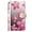 Blooming Flower, variant on For Cricket Innovate E 5G Diamond Bling Design Wallet With Lanyard Cover Case - Dreams Come True