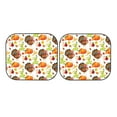thumbnail image 7 of Haiem Thanksgiving Turkey Car Windshield Sun Shade (2 Pieces) Foldable Windshield Sun Shade Car Accessories for Truck SUV Pickup-Medium, 7 of 7