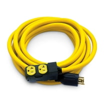 Champion Power Equipment 48043 10 Gauge 25ft Black 4 Outlets Generator Extension Cord