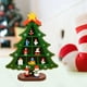 thumbnail image 3 of Decoraciones para árboles de Navidad 3D Ligero con compartimentos Accesorios de exhibición creativa para escritorio Tienda de Navidad Verde rejilla media perfecl Árbol del festival, 3 of 8