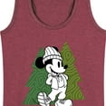 thumbnail image 3 of Mickey & Friends - Mickey Patterned Trees - Women's Racerback Tank Top, 3 of 5