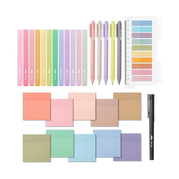 Set de anotaciones y resaltado Mr. Pen, 38 unidades con bolígrafos de gel