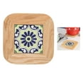 thumbnail image 3 of Protectores de platos, posavasos de madera, almohadillas aislantes para mesa de cocina y comedor Tipo D, 3 of 9