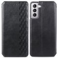 thumbnail image 3 of Case for Samsung Galaxy S21 Plus Flip Cover Wallet Flip Cover Magnetic Protective - Black, 3 of 5