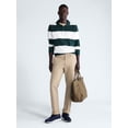 thumbnail image 3 of Free Assembly Men's Rugby Cozy Yarn Rugby Sweater with Long Sleeves, Midweight, Sizes XS-3XL, 3 of 7