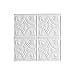 thumbnail image 3 of Fasade Easy Installation Traditional 1 Matte White Glue Up Ceiling Tile/ Ceiling Panel (12" X 12" Sample), 3 of 3