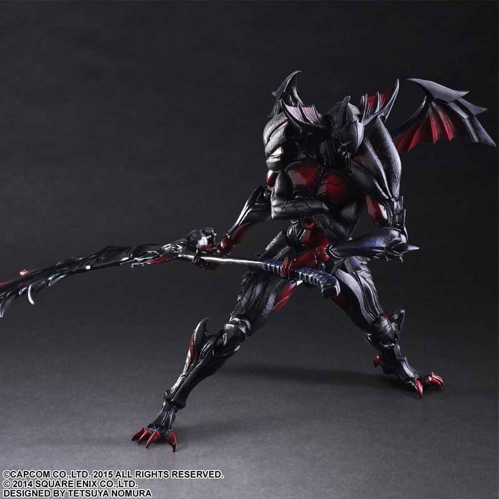 SQUARE ENIX PLAY ARTS KAI Monster Hunter Cross Diablos Armor (Rage Series)  Action Figure, Figures & Plastic Kits