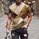 thumbnail image 2 of European And American Round Neck Casual Ethnic Style Retro Printed Short Sleeve T-shirt Top 6XL, 2 of 5