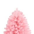 thumbnail image 6 of Martina Pink Christmas Tree Prelit, Realistic Artificial Christmas Tree with Lights by Naomi Home-Color:Pink,Height:4.5ft, 6 of 10