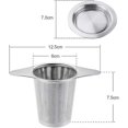 thumbnail image 2 of Colador de té ZHAOCHENG Acero inoxidable 2 piezas, 2 of 5
