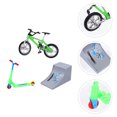 thumbnail image 1 of LOLIPPYY 1set Mini Finger Portable Finger Scooter Bike Collapsible Desktop For Relaxation Fun Includes Scooter Great, 1 of 6