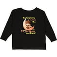 thumbnail image 3 of Inktastic My Grandma Loves Me to the Moon and Back Boys or Girls Long Sleeve Toddler T-Shirt, 3 of 5