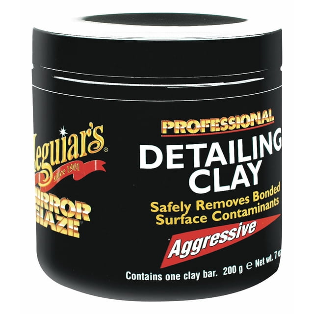 Arcilla Agresiva Para Acabado Suave MEGUIARS Professional Frasco 200 Gramos