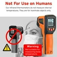 thumbnail image 6 of Mini Infrared Thermometer Handheld Heat Temperature For Cooking Tester Pizza Oven Grill & Engine - Laser Surface Temp Read, 6 of 10