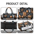 thumbnail image 4 of Large Capacity Tote Bag,Halloween Pumpkins Skulls Bats and Eyeballs Handbag Fashion Luxury Tote Bag,15.7"x13"x 5.1" Inches,Laptop Compatible, 4 of 6