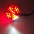 thumbnail image 4 of Brake Motorcycle Tail Light Running Maltese Cross License Universal Quads ABS Choppers DC 12V Dirt Distinctive, 4 of 5