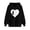 A Black, variant on Comfy Hoodies Fall Outfits Fashion Pullover Sweaters Casual Winter Clothes Women's Print Winter Hoodie Pullover Long Sleeved Comfortable Sweatshirt Green L