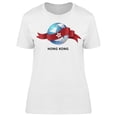 thumbnail image 1 of World Hong Kong Flag T-Shirt Women -Image by Shutterstock, Female Small, 1 of 2