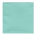 thumbnail image 2 of Jacob Alexander Men's Solid Color Pocket Square Handkerchief Hanky - Aqua, 2 of 6