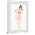 thumbnail image 2 of Dusty Pink Framed Painting Print, 2 of 6