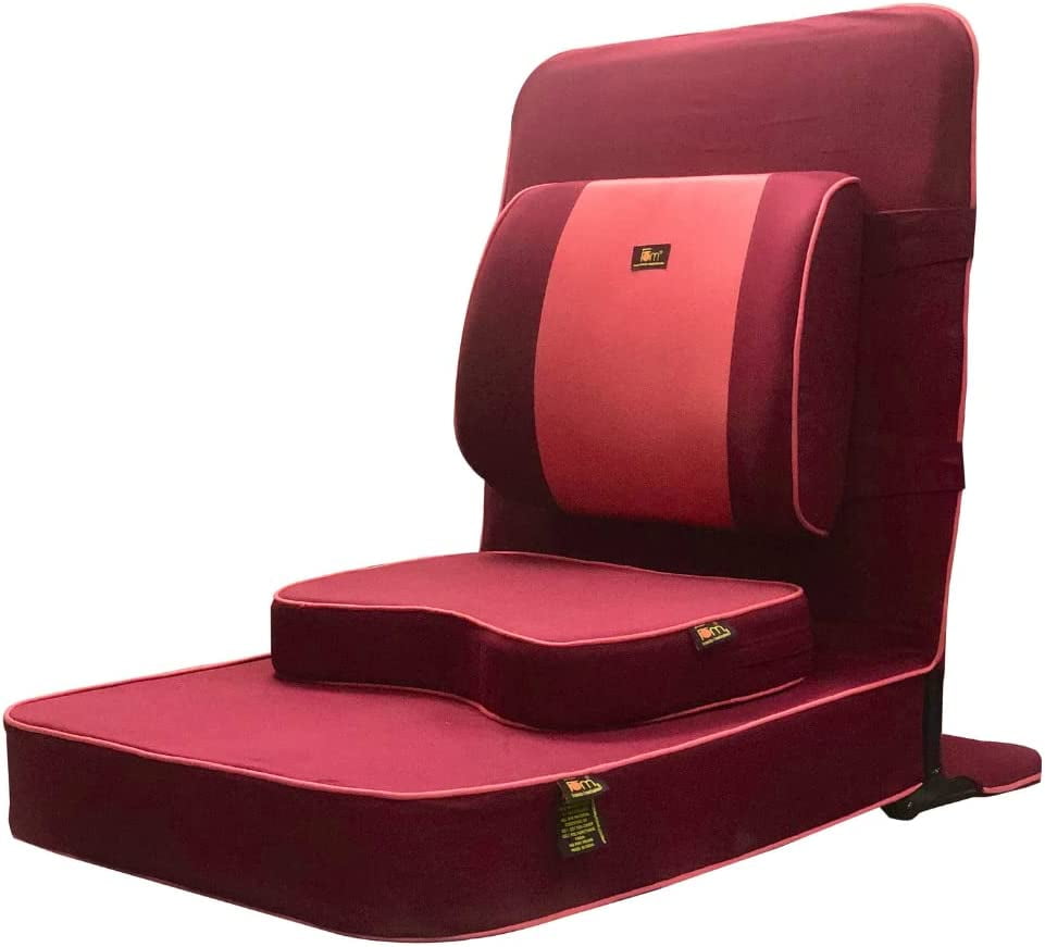 Extra Large Maroon Meditation and Yoga Chair with Liberia Ubuy