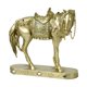 thumbnail image 3 of Estatua de caballo decorativa de resina, escultura de caballo, regalo, obra de arte, exhibición creativa, figura. Oro, 3 of 9