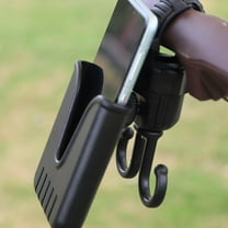 Wuztai 2-in-1 Bracket Hook and Phone Holder, Removable Mount for Strollers with Strong Load, Phone Stand Stroller Accessories