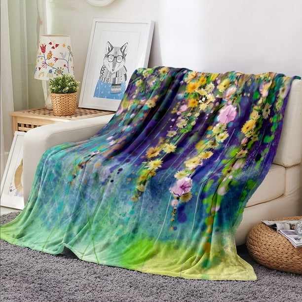 Simple Flannel Eucalyptus Blanket, Air Conditioning Blanket for Hot ...
