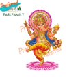 thumbnail image 4 of Pegatinas personalizadas de Ganesha para coche, impermeables, protector solar, vinilo de PVC para maletas, casco de motocicleta, calcomanías finas, pegatinas para coche con estilo, 4 of 5