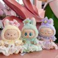 thumbnail image 4 of Mini ropa de muñecas de felpa para niños, accesorios de traje, vestido arrugado, Kpop, Exo, Labubu II de Corea, regalo DIY, 4 of 5